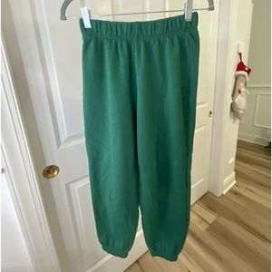 pacsun new green sweatpants